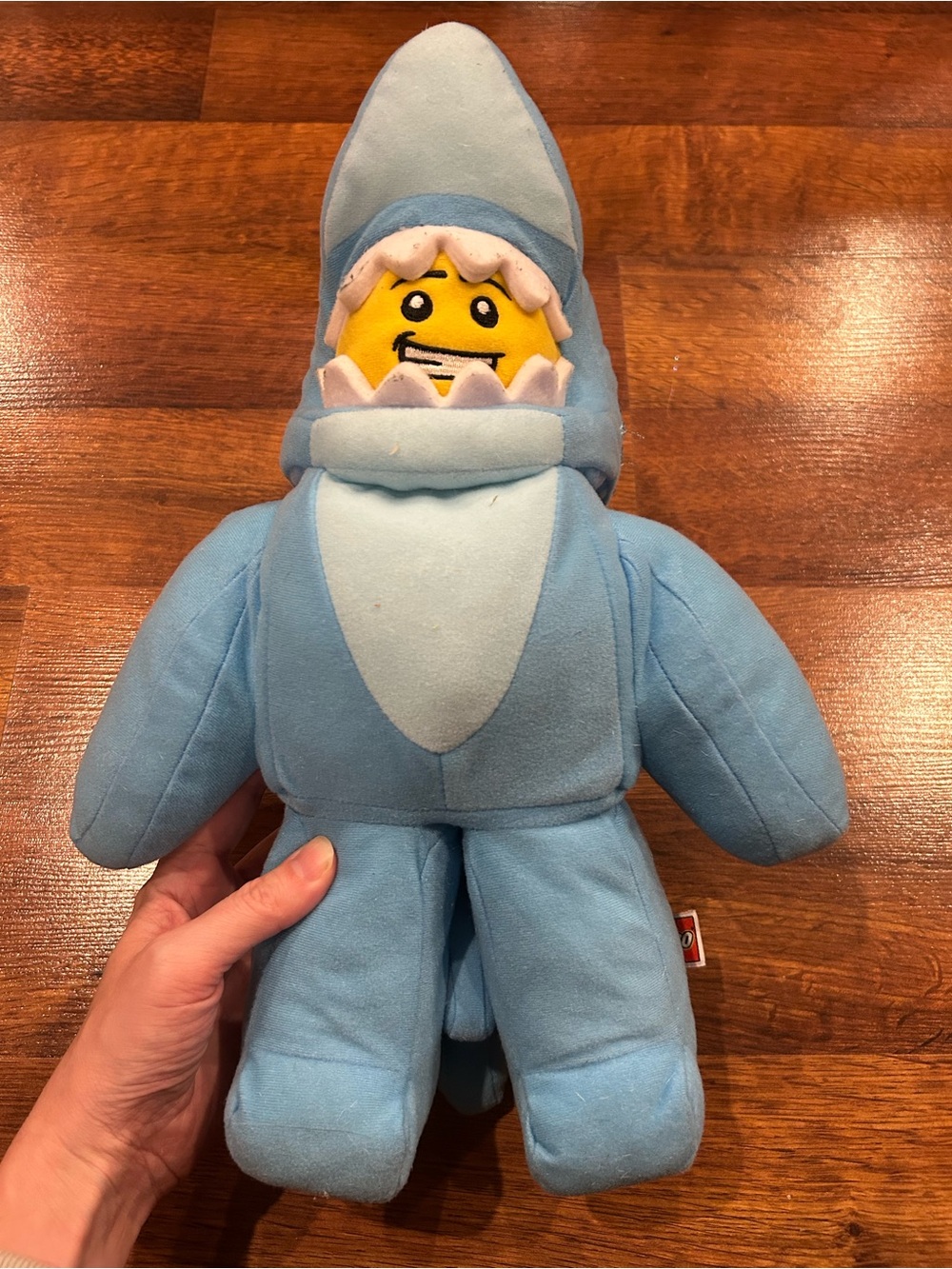 Lego Shark Guy 14" Plush Character Stuffed Animal
Toy Blue Yellow